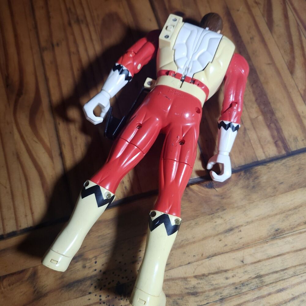 Power Rangers Lost Galaxy 10" Auto Morphin' Red Ranger Remote Control Morpher* - Picture 6 of 6